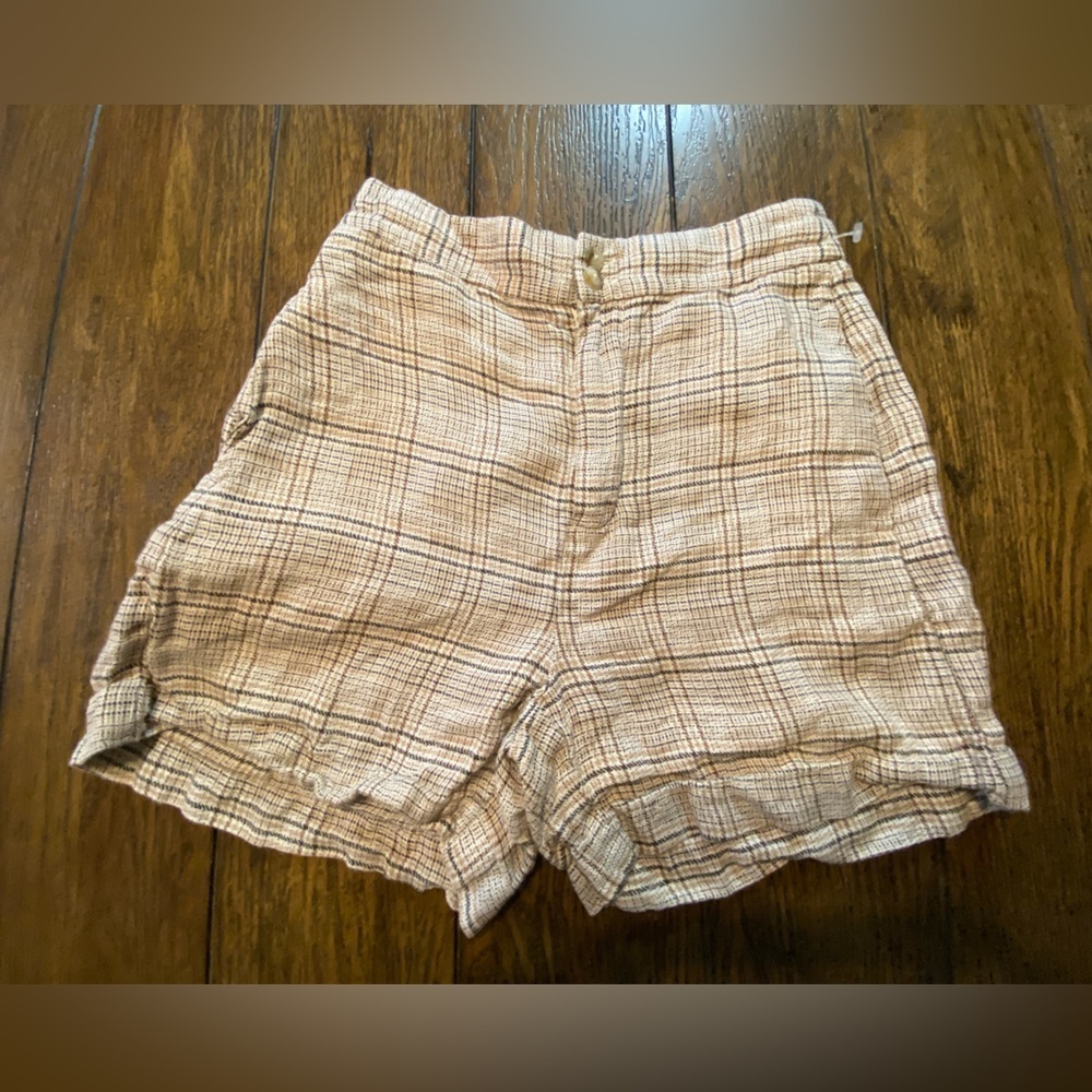 Madewell Plaid Shorts Size 0 B20